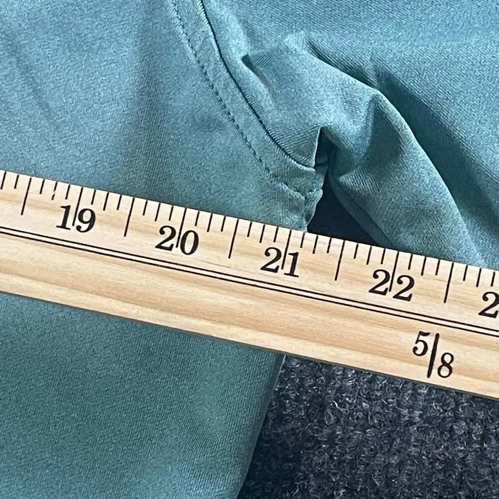 Peter Millar Crown Sport Men's Green Quarter-Zip Pullover Size S